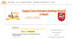 Desktop Screenshot of pcdzn.edu.pl